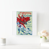 1912 Frans Carnaval Vierkante Klok (Huis)
