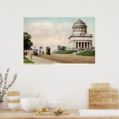 1912 Grant's Tomb, Riverside Drive, New York City Poster (Keuken)