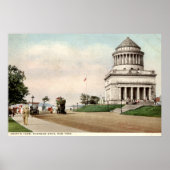 1912 Grant's Tomb, Riverside Drive, New York City Poster (Voorkant)