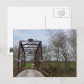 1912 Groene brug Briefkaart (Voorkant / Achterkant)