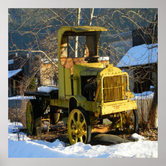 1912 Historische vrachtwagen..... Poster