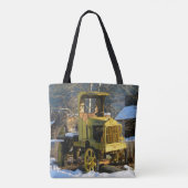 1912 Historische vrachtwagen..... Tote Bag (Achterkant)
