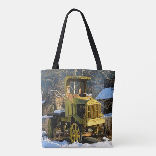 1912 Historische vrachtwagen..... Tote Bag (Achterkant)