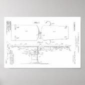 1912  Osteopathisch Tafelmodel Kunst Poster (Voorkant)