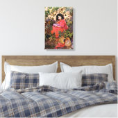 1912 SPROOKJESBOEKJE MISS MUFFETT VERPAKT DOEK CANVAS AFDRUK (Insitu (Slaapkamer))