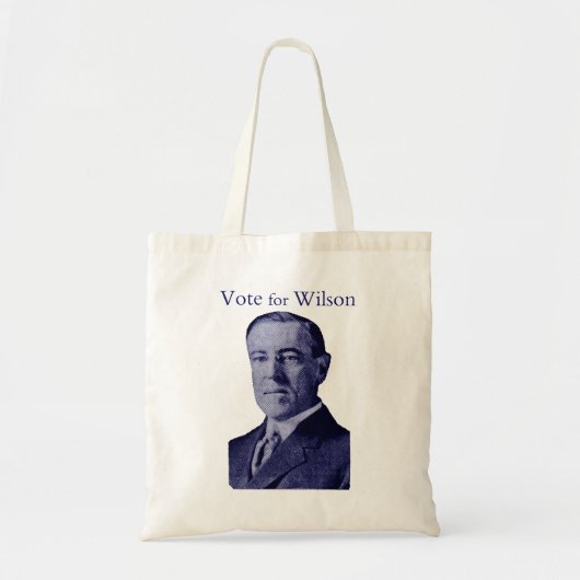 1912 Stem op Wilson Tote Bag (Voorkant)