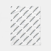 1912 Titanic 1 Fleece Deken (Voorkant)