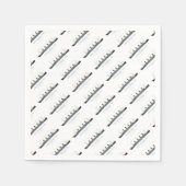 1912 Titanic 1 Servet (Voorkant)