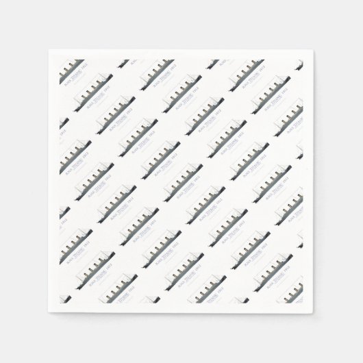 1912 Titanic 1 Servet (Voorkant)