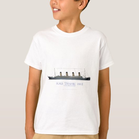 1912 Titanic 1 T-shirt (Voorkant)