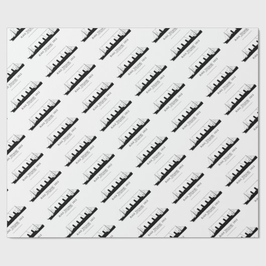 1912 Titanic 2 Cadeaupapier (Vlak)