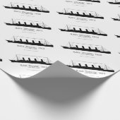 1912 Titanic 2 Cadeaupapier (Hoek)