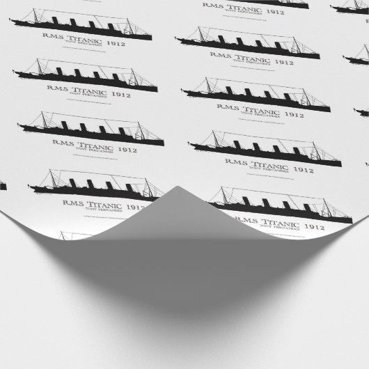 1912 Titanic 2 Cadeaupapier (Hoek)