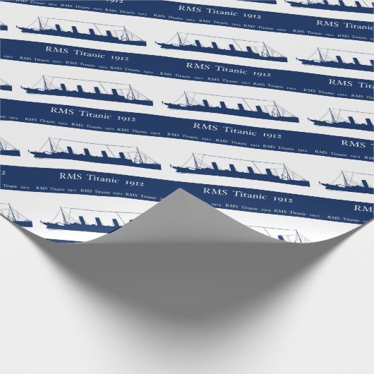 1912 Titanic 3 Cadeaupapier (Hoek)