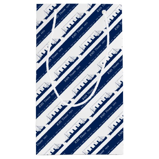 1912 Titanic 3 Klein Cadeauzakje (Achterkant)