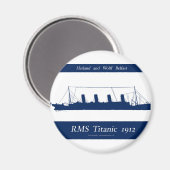 1912 Titanic 4 Magneet (Voorkant / Achterkant)