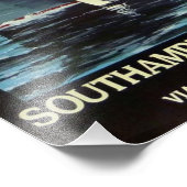 1912 Titanic White Star Line  Foto Afdruk (Hoek)