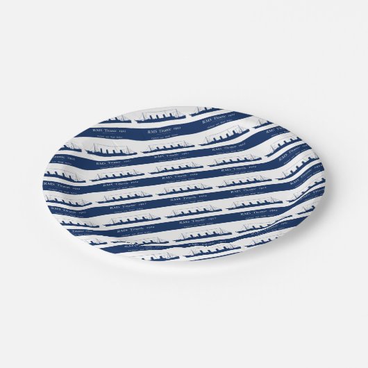 1912 titanine 4 papieren bordje (Gekanteld)