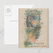 1912 Vintage Postcard Feestdagenkaart (Voorkant / Achterkant)