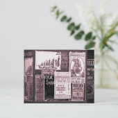 1912 Winkelvenster Vaudeville Pro-Union - Mest Briefkaart (Staand voorkant)