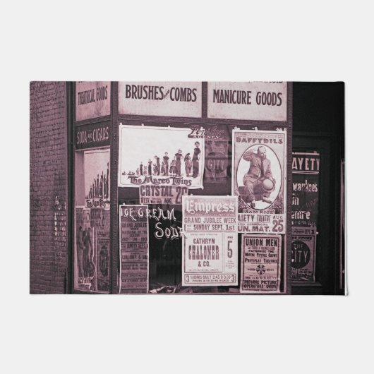 1912 Winkelvenster Vaudeville Pro-Union - Mest Deurmat (Voorkant)