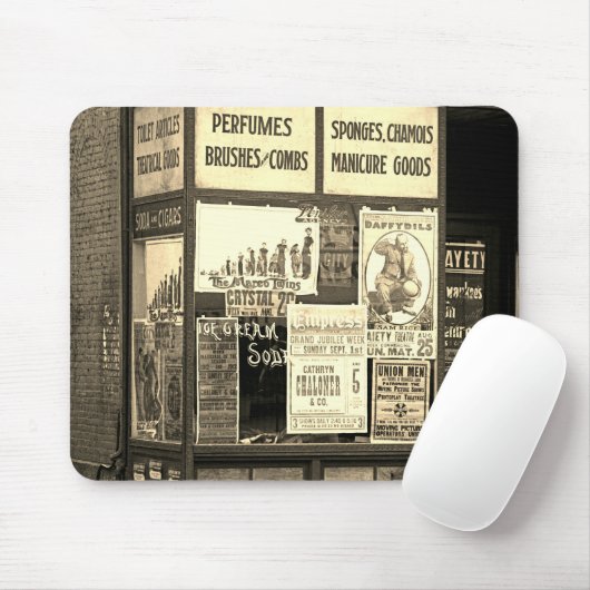 1912 Winkelvenster Vaudeville Pro-Union - Mest Muismat (Met muis)