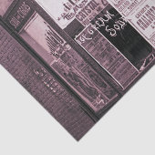 1912 Winkelvenster Vaudeville Pro-Union - Mest Tissuepapier (Detail)