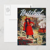 1912 Witchal Witch Briefkaart (Voorkant / Achterkant)