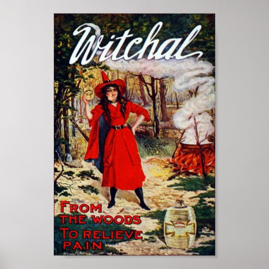 1912 Witchal Witch Poster (Voorkant)