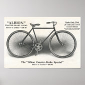 1913  Albion Bicycle & Art Poster (Voorkant)