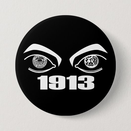 1913 Big Brother-knoppen Ronde Button 7,6 Cm (Voorkant)