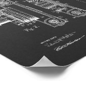 1913 camera patenttekenafdrukken poster (Hoek)