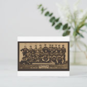 1913 Chicago Cubs Fatima Tobacco Card Print Briefkaart (Staand voorkant)
