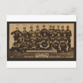 1913 Chicago Cubs Fatima Tobacco Card Print Briefkaart (Voorkant)