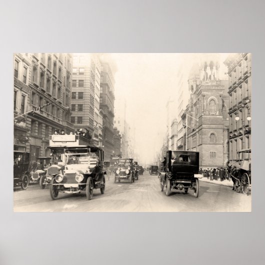 1913 Fifth Avenue New York  foto Poster (Voorkant)