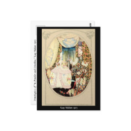 1913 Frontispiece of "In Powder and Crinoline" Briefkaart