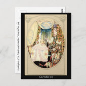 1913 Frontispiece of "In Powder and Crinoline" Briefkaart (Voorkant / Achterkant)