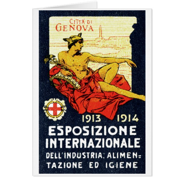 1913 Genova Expo Poster (Voorkant)