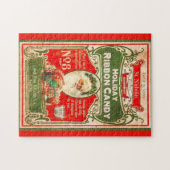  1913 Kerstmis Snoep met Santa Legpuzzel (Horizontaal)