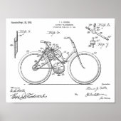 1913 Kunstafdrukken voor fietszenddesign Poster (Voorkant)