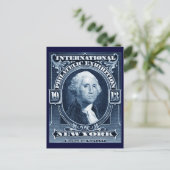 1913 New York Philatelic Exhibit Briefkaart (Staand voorkant)