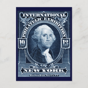 1913 New York Philatelic Exhibit Briefkaart