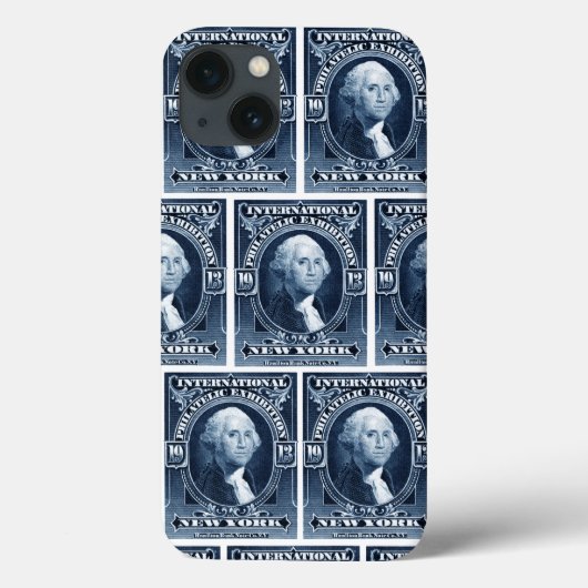 1913 New York Philatelic Exhibit Case-Mate iPhone Case (Achterkant)