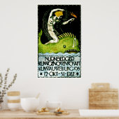 1913 Nurnberg Duitsland Art Poster (Keuken)