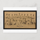 1913 Philadelphia Phillies Fatima Tobacco Card Briefkaart (Voorkant)