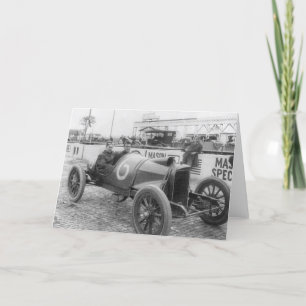 1913 Race-auto Kaart