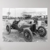 1913 Race-auto Poster (Voorkant)
