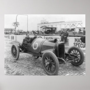 1913 Race-auto Poster