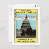 1913 Stemmingen voor vrouwen Briefkaart (Voorkant / Achterkant)