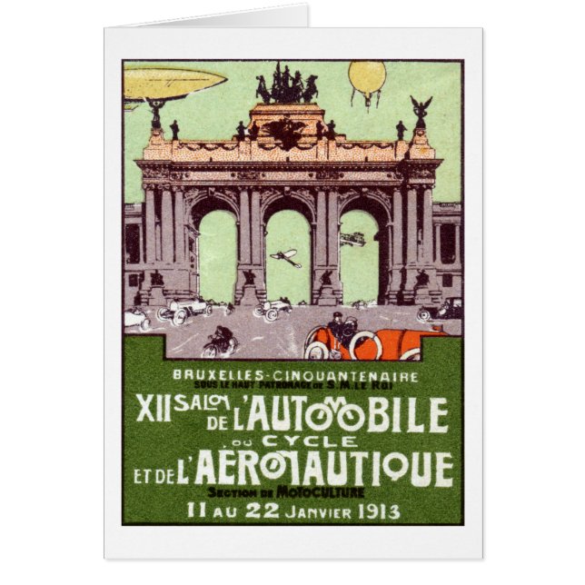 1913 Transportation Expo Poster (Voorkant)